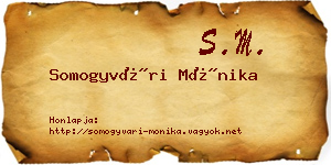 Somogyvári Mónika névjegykártya